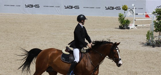 Yaks sponsors the series of equestrian competitions